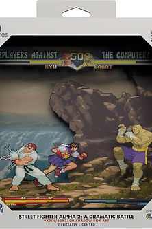 PIXEL FRAMES STREET FIGHTER ALPHA 2: A DRAMATIC BATTLE