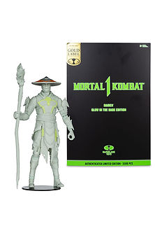 Mortal Kombat Action Figure Glow in the
Dark Edition Raiden (Gold Label) 18 cm