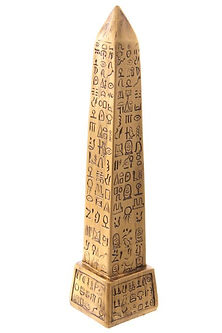 Golden Egyptian Obelisk