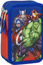 Marvel Avengers triple pencil case
