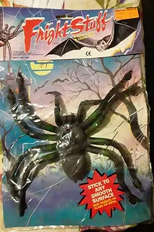 Vintage Sealed Toy Spider original package 1989 New Fright Stuff Looks real