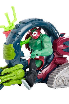 Masters of the Universe Tra Jaw and vehicule figure 14cm