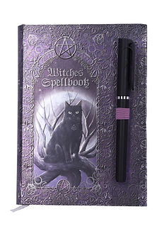 Embossed Witches Spell Book A5 Journal with Pen P6
