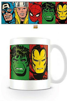 Taza Faces Vengadores Avengers Marvel