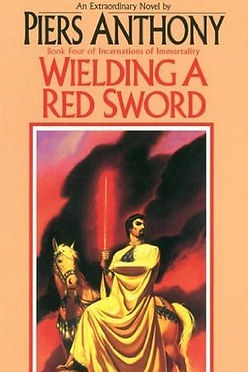 WIELDING A RED SWORD - PIERS ANTHONY