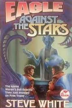 EAGLE AGAINST THE STARS - STEVE WHITE