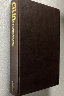 CUJO - STEPHEN KING 1ST UK EDITION 1981 HARDBACK