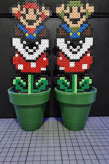PIRANHA PLANTS EATING MARIO/LUIGI