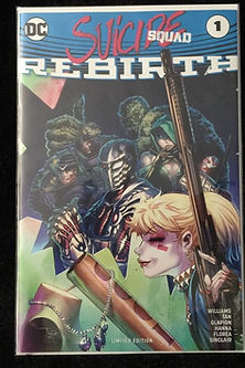 SUICIDE SQUAD REBIRTH #1 WITH CERTIFICATE OF AUTHENTICITY