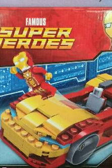 FAMOUS SUPER HEROES - IRON MAN TOY