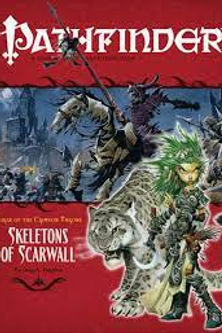 Pathfinder #11 Curse Of The Crimson Throne: Skeletons Of Scarwall