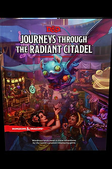 D&D JOURNEY THROUGH THE RADIANT CITADEL HC
