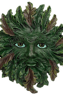 GREENMAN WALL PLAQUE