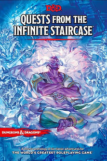 Dungeons & Dragons RPG Adventure Quests from the Infinite Staircase english