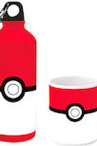 Set cantimplora aluminio + taza ceramica Pokemon