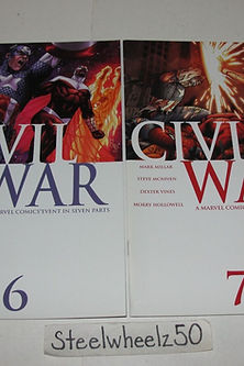 CIVIL WAR MARVEL #4-7