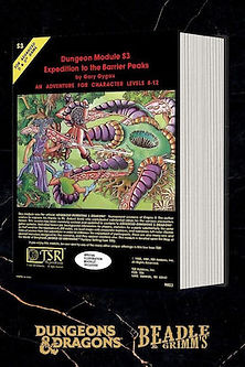 Dungeons & Dragons Module Dice Set Journey To Barrier Peaks