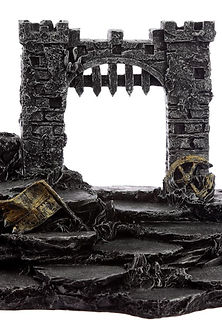 Medieval Knight Castle Battle World Figures Display Stand