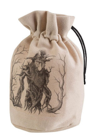 Forest Beigh & Black Dice Pouch