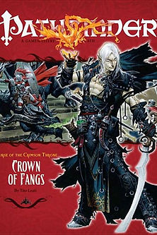 Pathfinder #12 Curse Of The Crimson Throne: Crown Of Fangs