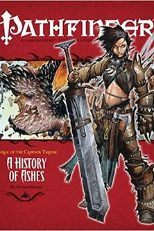 Pathfinder #10 Curse Of The Crimson Throne: A History Of Ashes