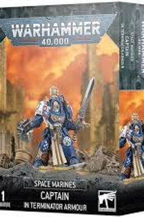 Warhammer Space Marines: Captain In Terminator Armour