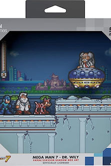 PIXEL FRAMES MEGA MAN 7 - DR. WILY
