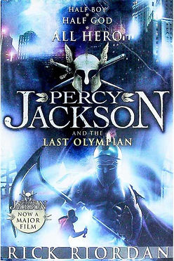 PERCY JACKSON AND THE LAST OLYMPIAN - RICK RIORDAN