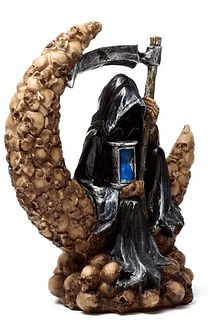 The Reaper of Death LED Moon of Skulls