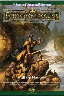 HALL OF HEROES  ADVANCED DUNGEONS & DRAGONS