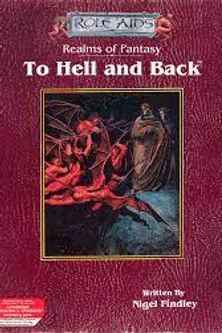 ROLE AIDS REALMS OF FANTASY TO HELL AND BACK BOX SET ADVANCED DUNGEONS & DRAGONS