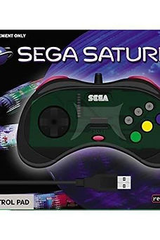 Retro-Bit SEGA Saturn USB Pad Grey 7350002936948