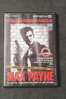 MAX PAYNE PC ΕΛΛΗΝΙΚΟ ΕΞΩΦΥΛΛΟ