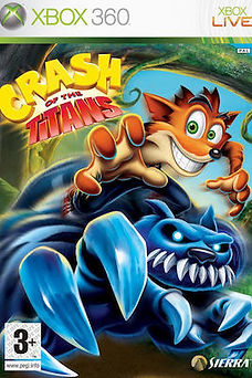 CRASH OF THE TITANS XBOX 360