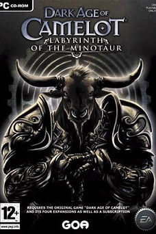 DARK AGE OF CAMELOT LABYRINTH OF THE MINOTAUR PC BOX