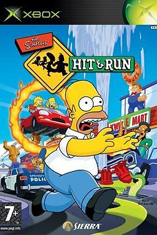THE SIMPSONS HIT & RUN (XBOX)