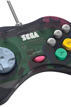 Retro-Bit SEGA Saturn Pad Grey 6922621501084