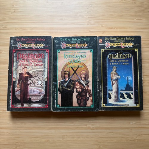Dragonlance The Elven Nations Trilogy (Full Series) - Paul Thompson & Tonya Garter