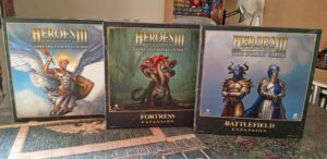 Heroes of Might & Magic Board Game Bundle (3 Boxes)