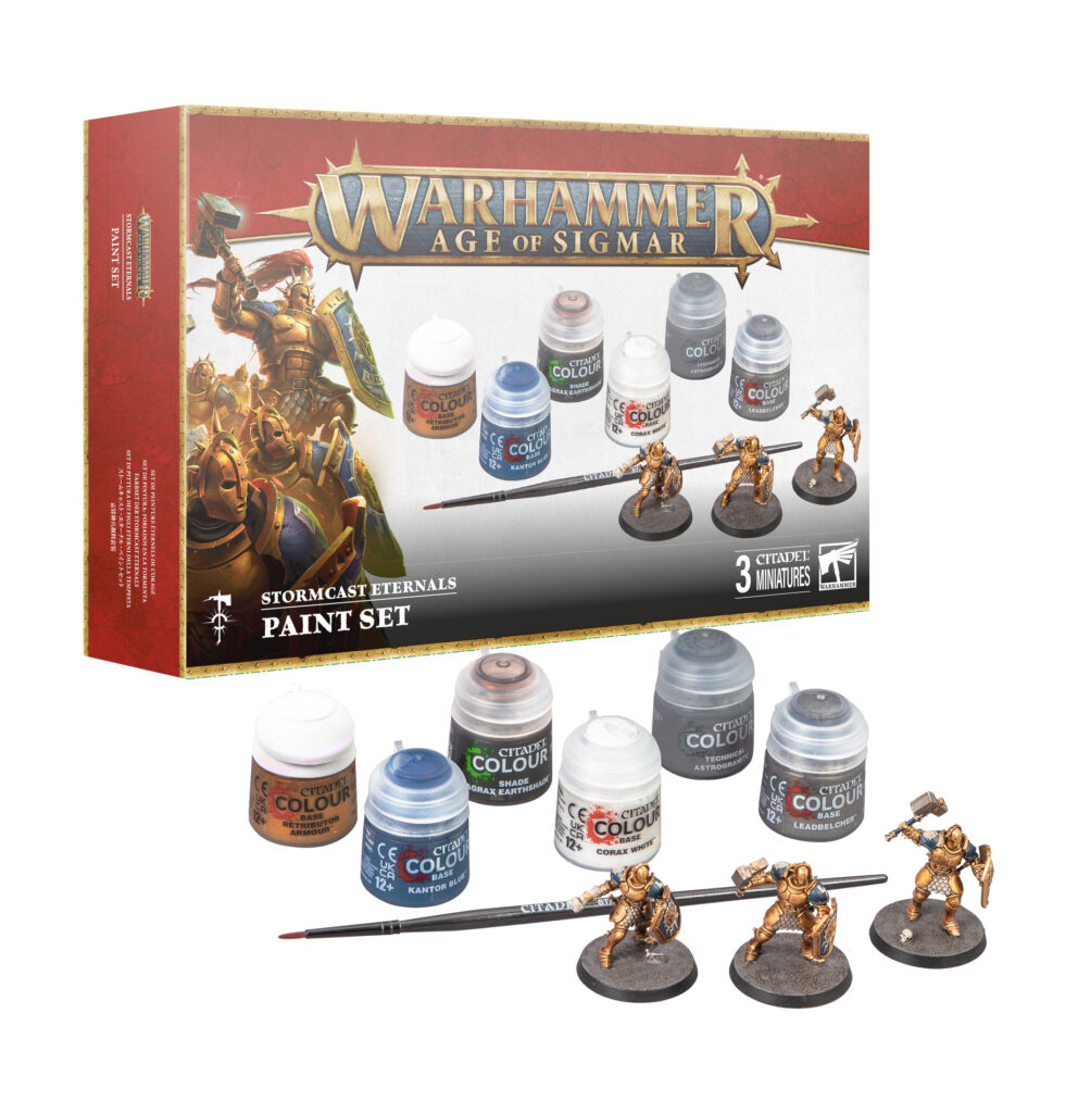 AOS Stormcast + Paint Set