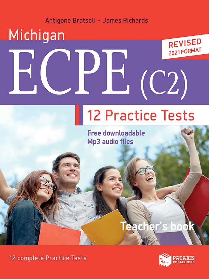 Michigan ECPE (C2) 12 complete practice tests - Teacher's book (REVISED EDITION) (e-book / pdf)