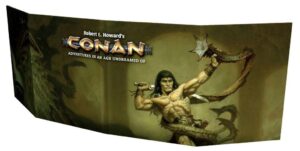 CONAN RPG MODIPHIUS GM SCREEN + MAPS + GM TOOLKIT