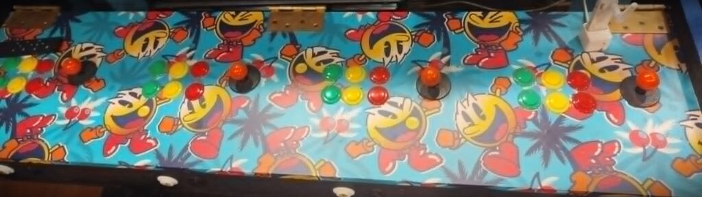 Arcade μηχάνημα χειροποίητο με 4 μοχλούς