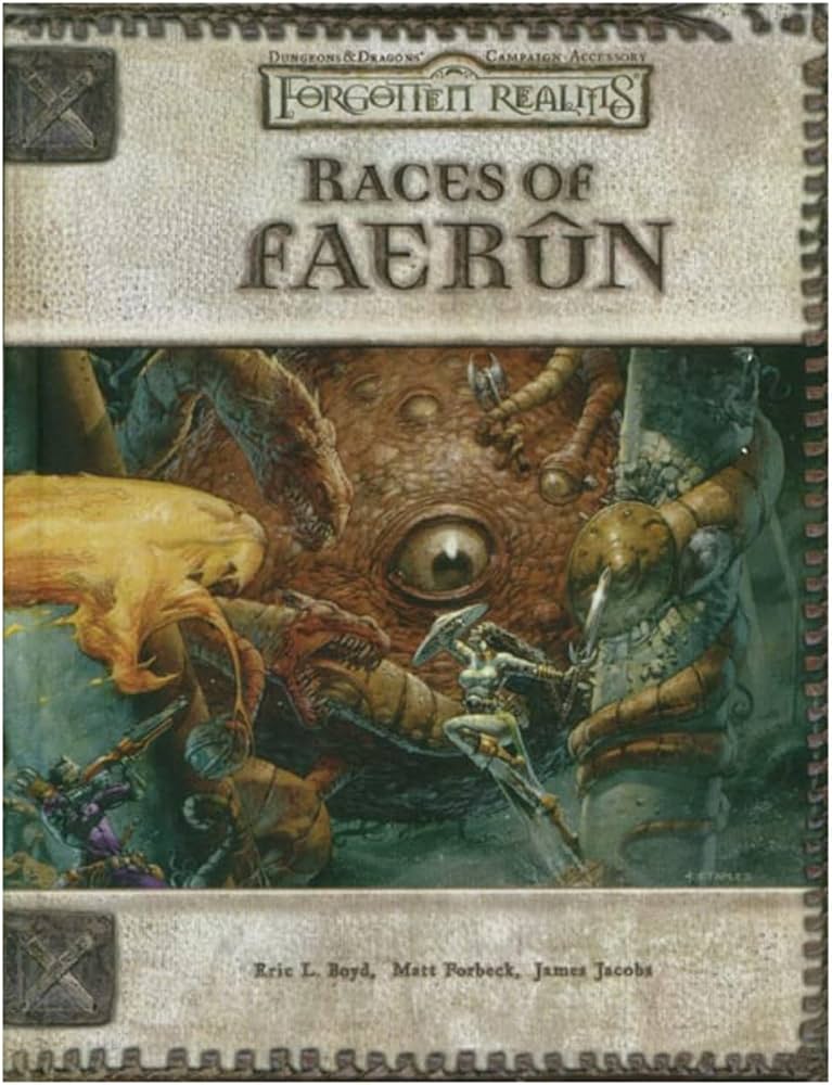 Dungeons & Dragons - Races of Faerun