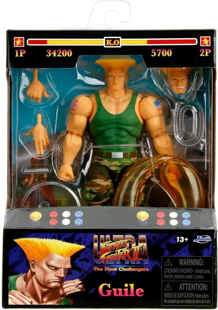 Ultra Street Fighter II Action Figure - Guile
