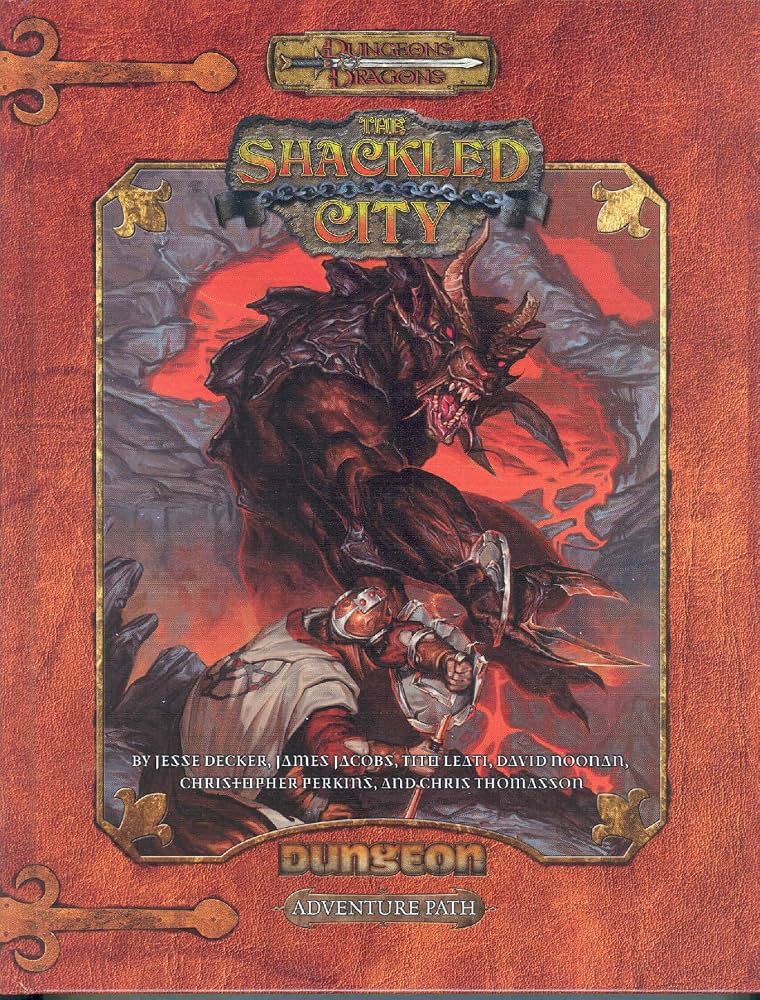 Dungeons & Dragons - The Shackled City Adventure