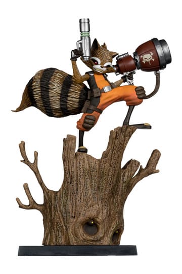 Marvel Collection PVC άγαλμα 1/6 Rocket Racoon Rocket Racoon A Chasing Tale 1 18 cm