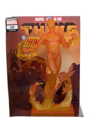 Marvel Collection PVC άγαλμα 1/6 Human Torch Marvel 2 in 1 10 29 cm